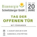 Vorschaubild zu Biogasanlage Schmitsberger Pötting<br />Tag der offenen Tür am Sonntag, 3. August 2025