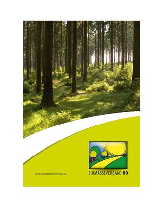 Neue Image-Broschüre - Biomasseverband OÖ
