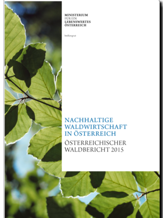 Publikation: Österreichischer Waldbericht 2015