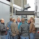 Erstmalige Besichtigung des neuen KWK-Containers – Firma Fröling öffnet ihre Pforten für Mitglieder des Biomasseverbandes OÖ 