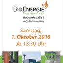 Bioenergie Thalheim eröffnet neues Heizwerk in Anwesenheit von LH Dr. Josef Pühringer